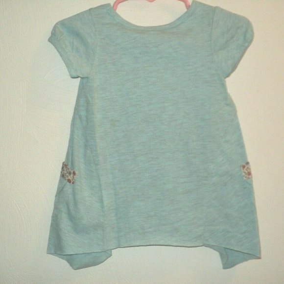 NEW Gymboree Baby Sara Dress/Tunic Top Size 18 Months From Paris with Love Blue - Picture 2 of 3
